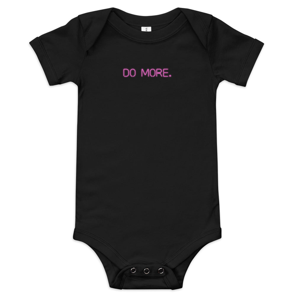 BABY ONESIE — DO MORE NEON