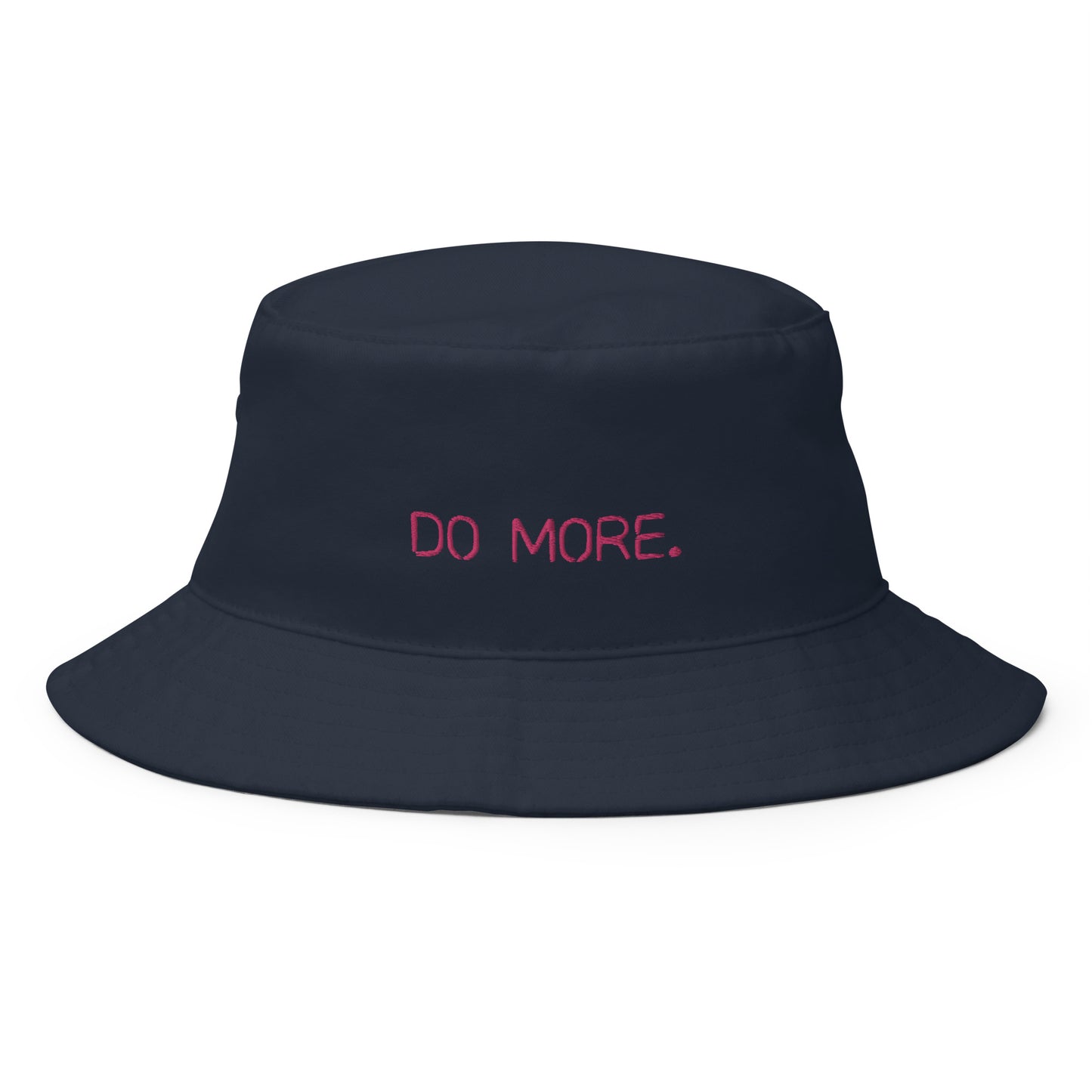 EMBROIDERED BUCKET HAT - DO MORE NEON