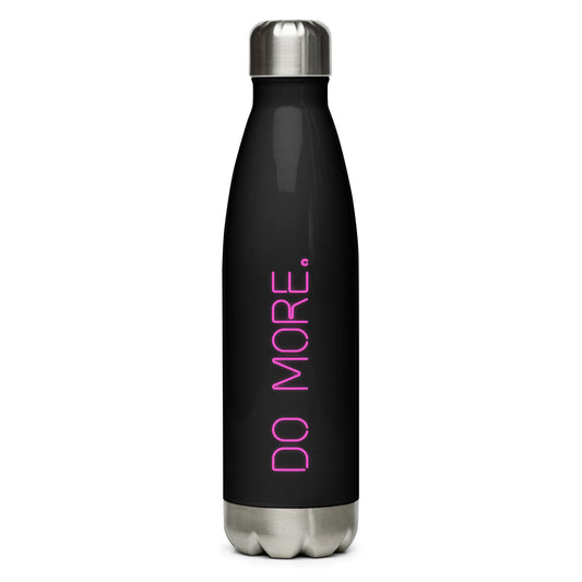 WATER BOTTLE - DO MORE NEON
