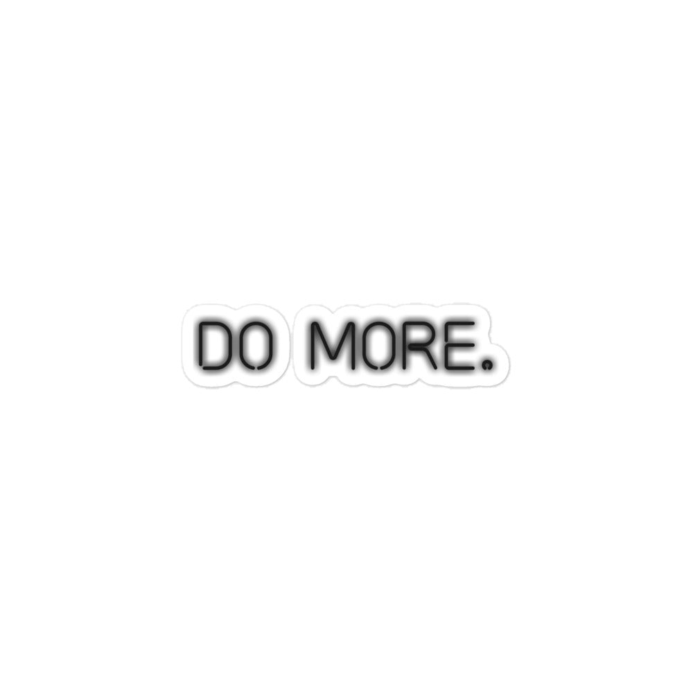STICKERS - DO MORE NEON