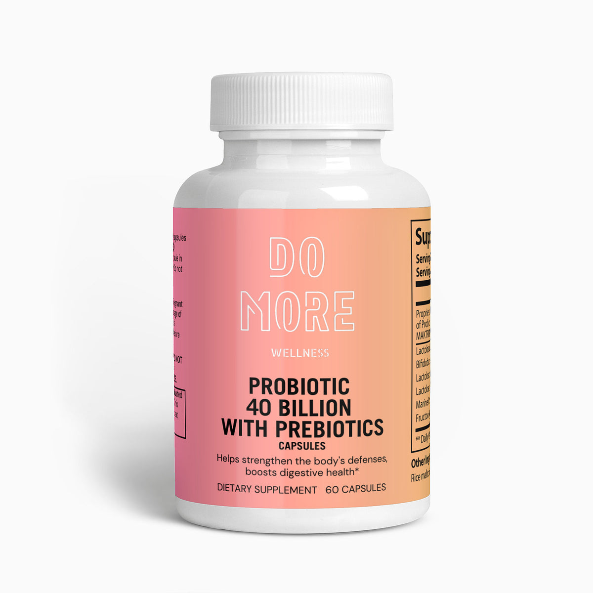Probiotic 40 Billion with Prebiotics