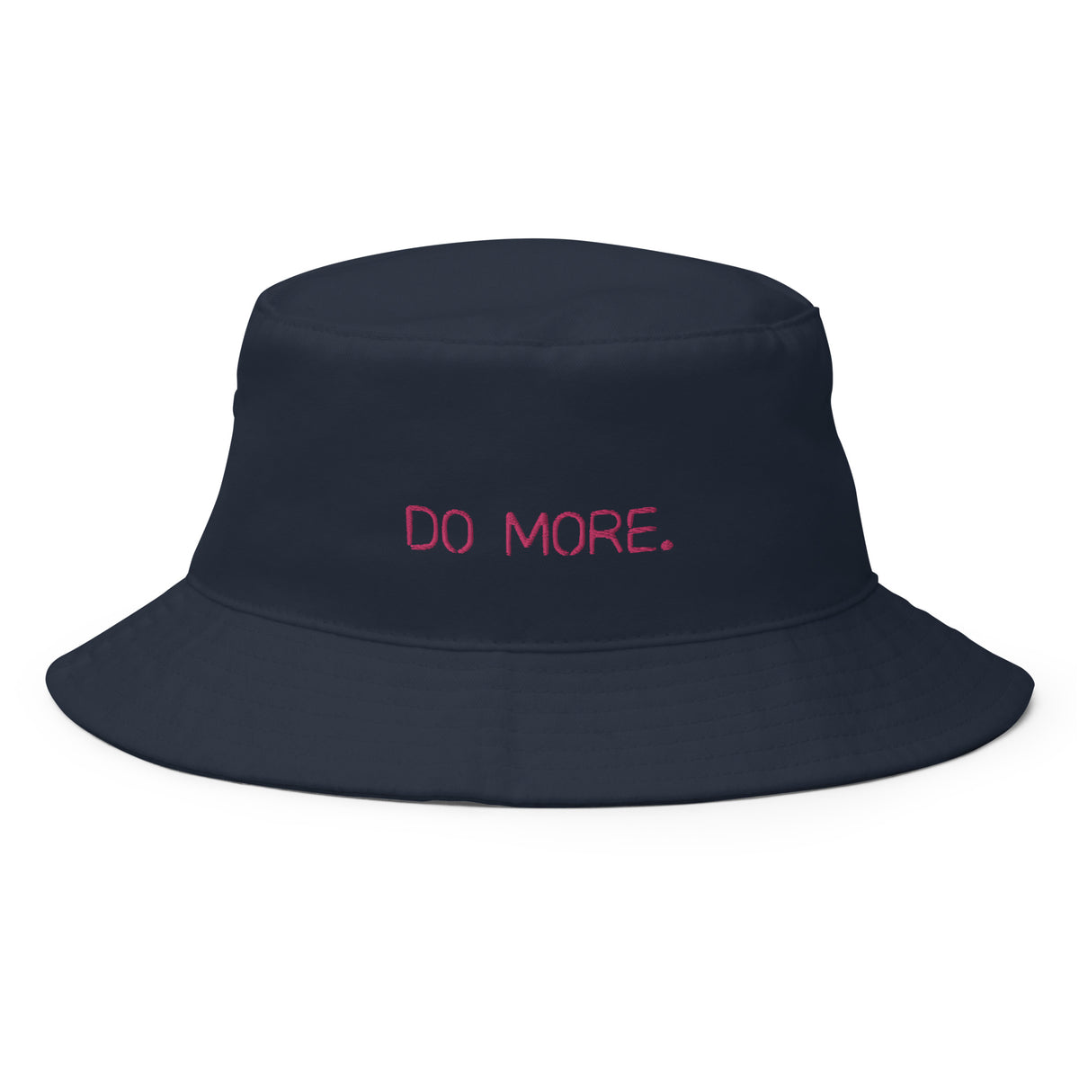 EMBROIDERED BUCKET HAT - DO MORE NEON
