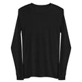 EMBROIDERED UNISEX LONG SLEEVE SHIRT — DO MORE BLACKOUT